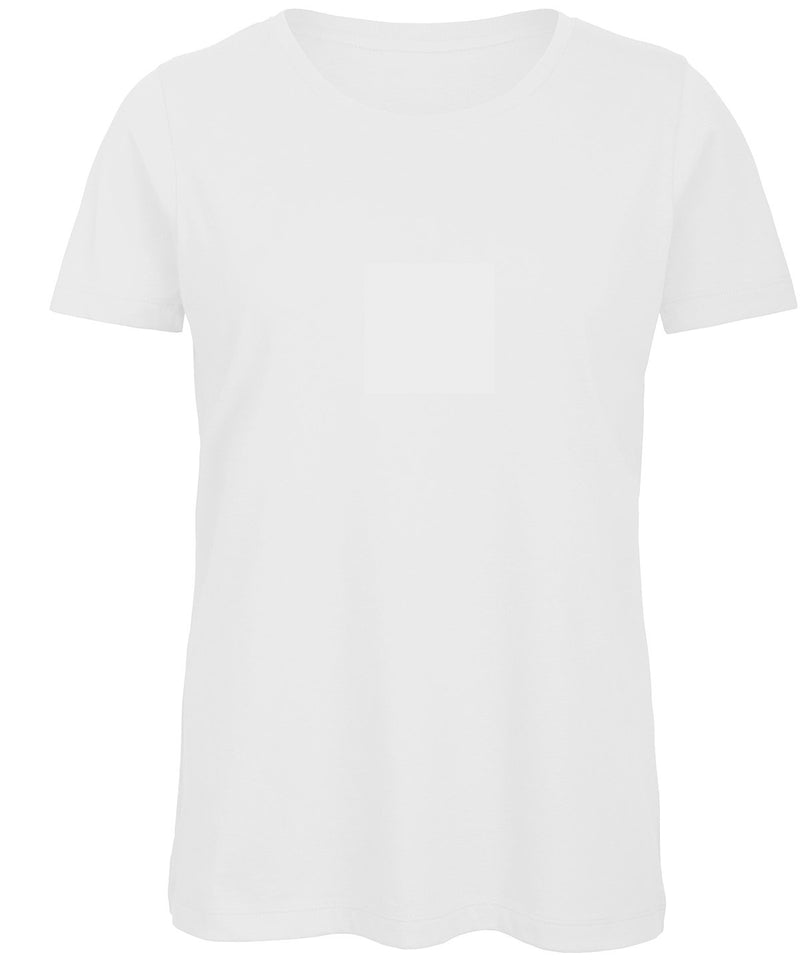 B&C Collection Inspire Womens T Shirt B118F B in White