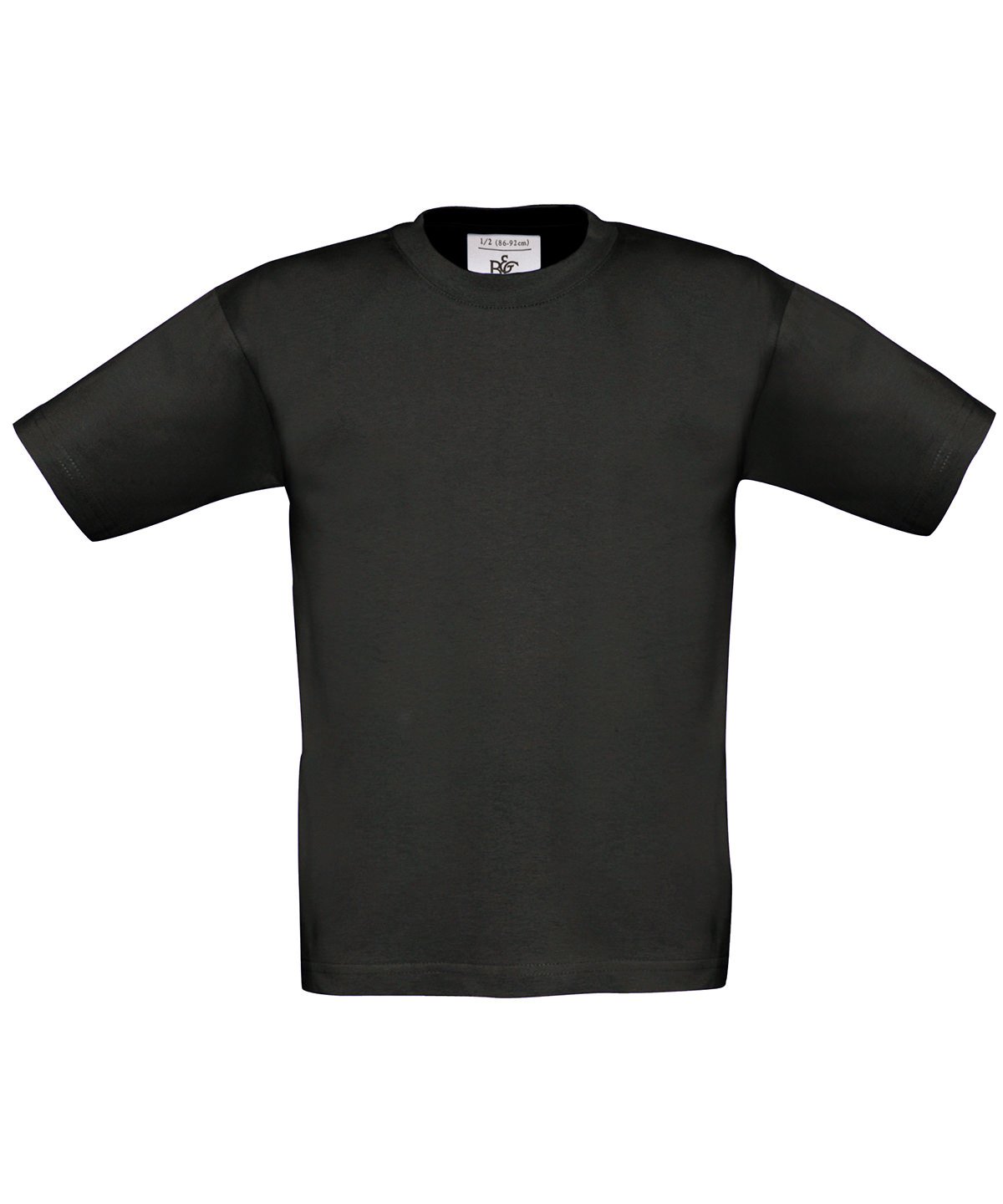 B&C Collection Exact 150 kids' t-shirt B150B in black