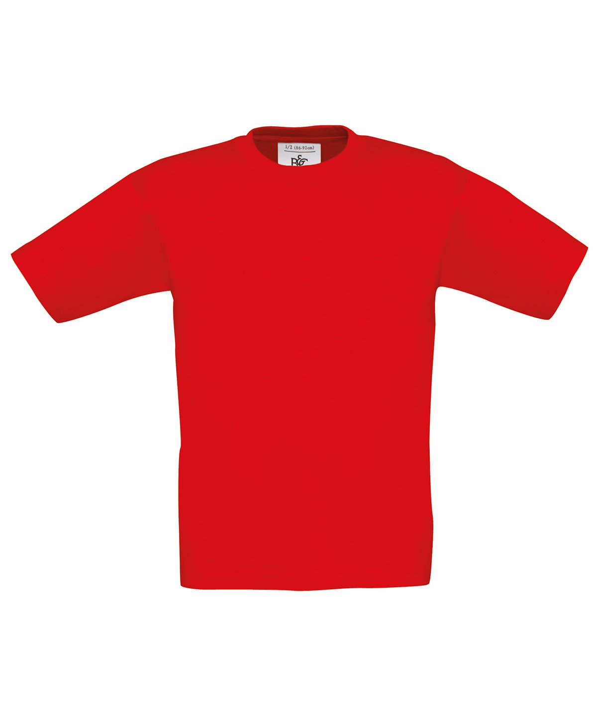 B&C Collection Exact 150 kids' t-shirt B150B in red