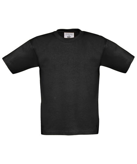 B&C Collection Exact 190 kids' t-shirt B190B in black