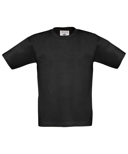 B&C Collection Exact 190 kids' t-shirt B190B in black