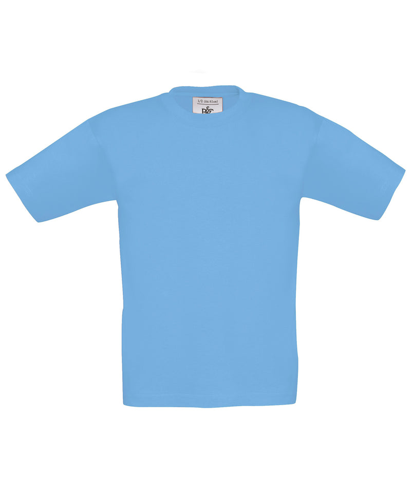 B&C Collection Exact 190 kids' t-shirt B190B in sky blue