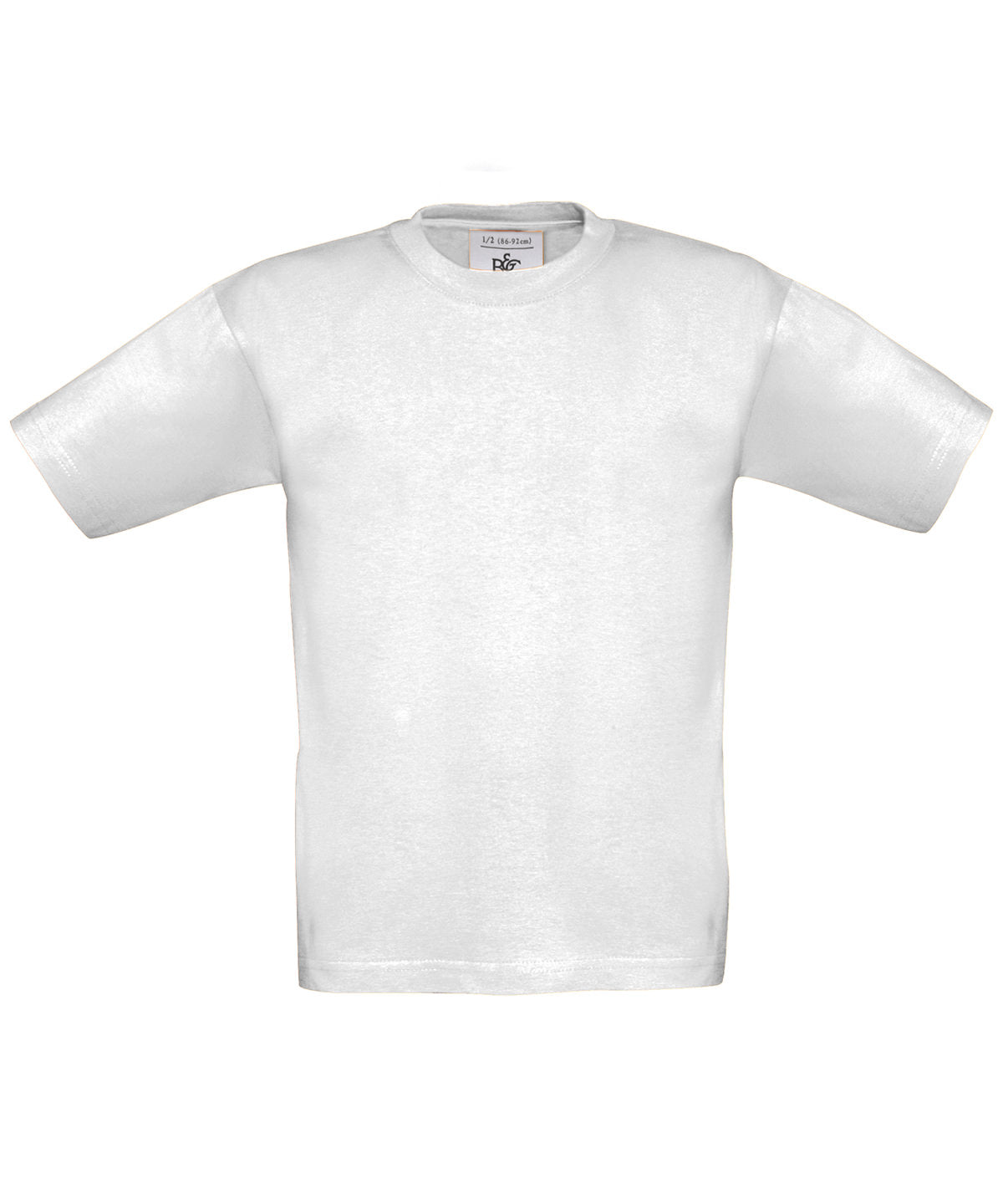 B&C Collection Exact 190 kids' t-shirt B190B in white