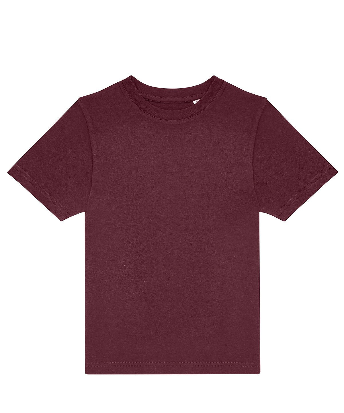 B&C Collection E150 kids' t-shirt B210B in burgundy