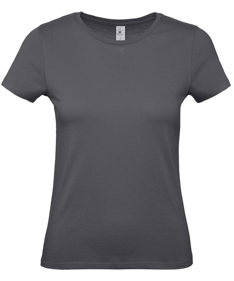 B&C Collection E150 women's t-shirt B210F in dark grey