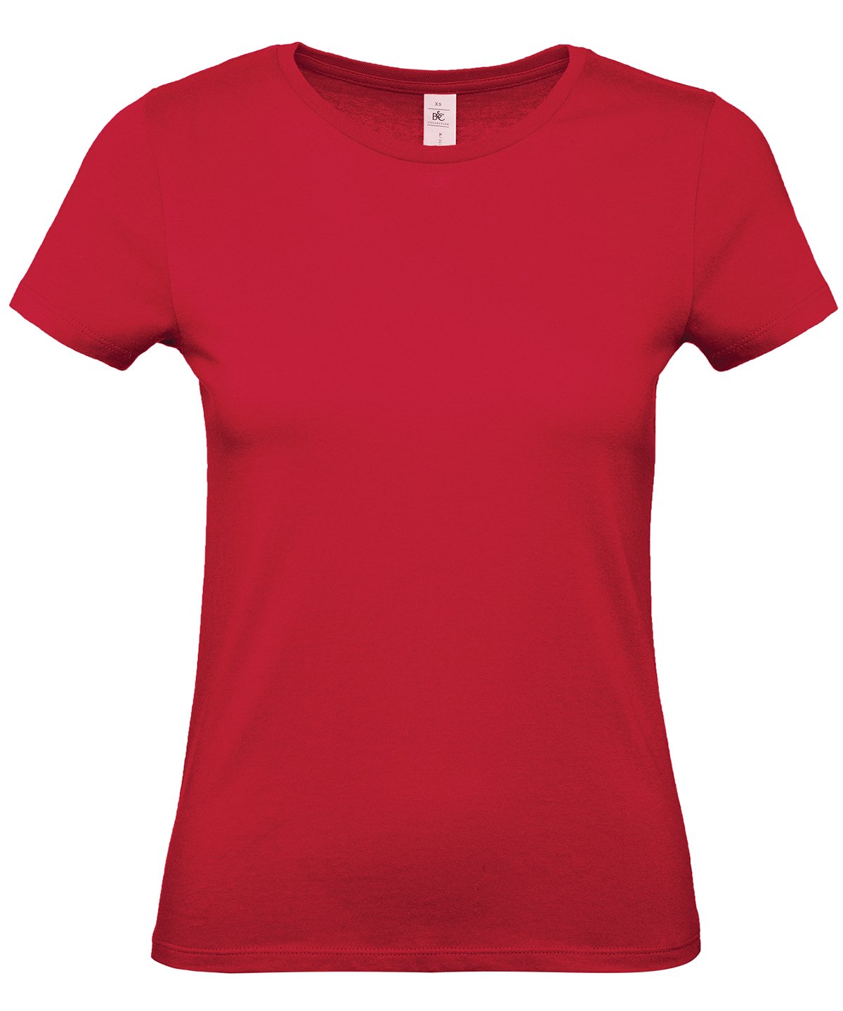 B&C Collection E150 women's t-shirt B210F in deep red