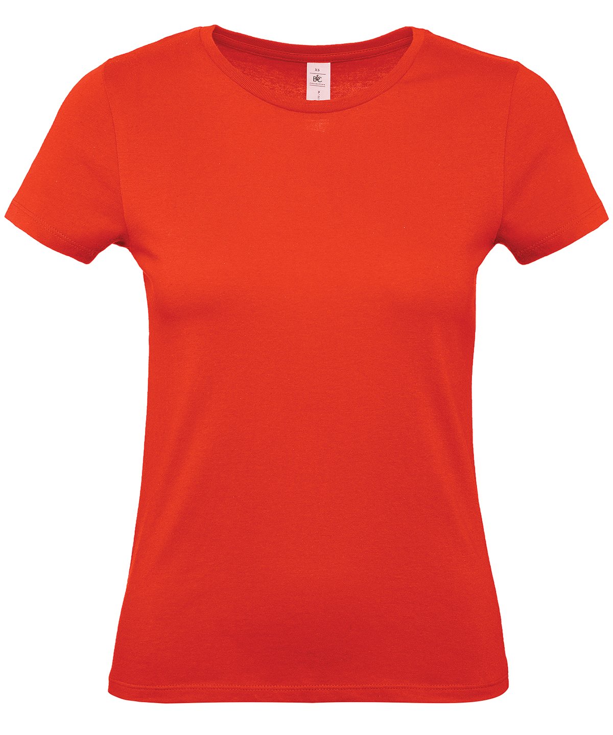 B&C Collection E150 women's t-shirt B210F in fire red