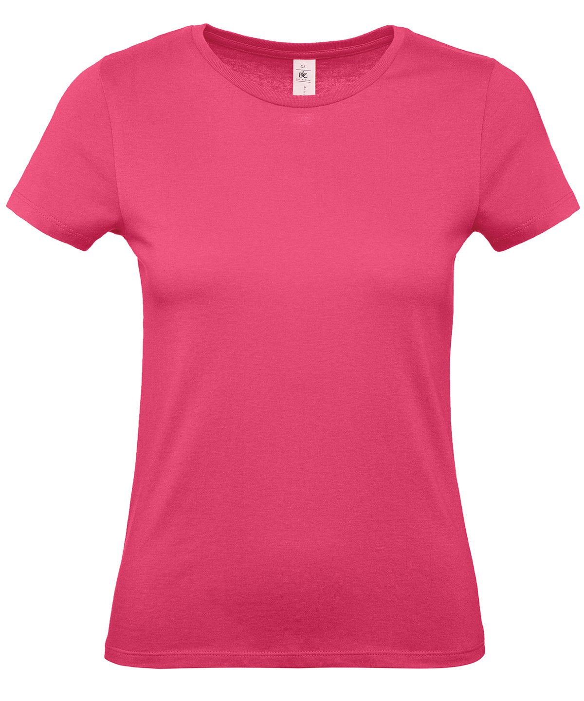 B&C Collection E150 women's t-shirt B210F in fuchsia