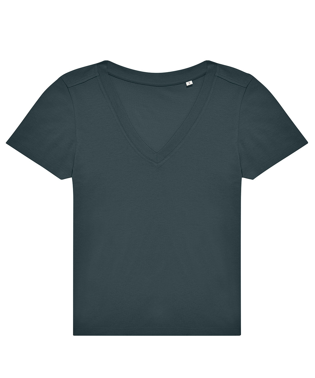 B&C E150 V-neck women's t-shirt B213F in amalfi teal