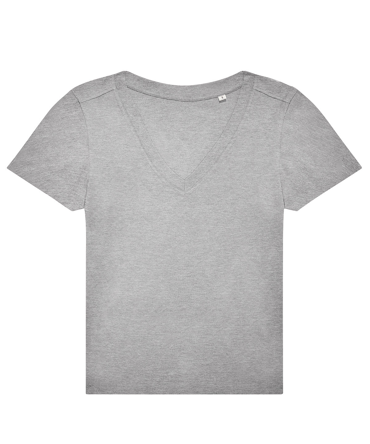 B&C E150 V-neck women's t-shirt B213F in sport grey