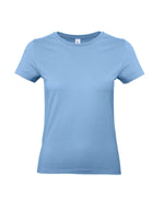 B&C Collection E190 women's t-shirt B220F in sky blue
