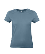 B&C Collection E190 women's t-shirt B220F in stone blue