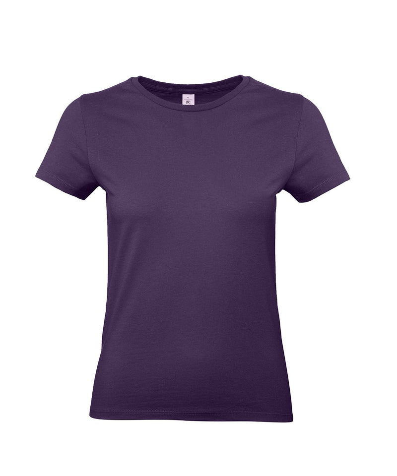 B&C Collection E190 women's t-shirt B220F in urban purple