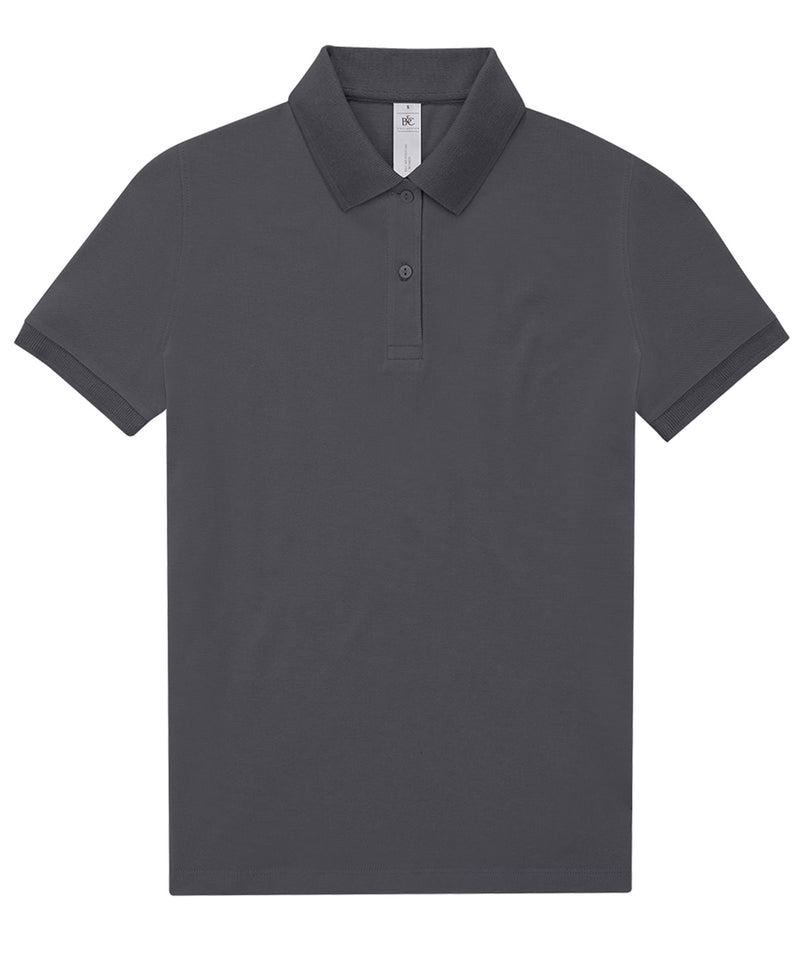 B&C My Polo 180 women's polo B261F in dark grey