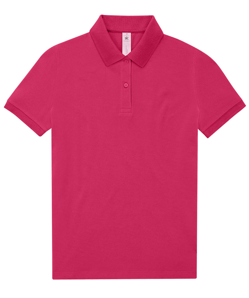 B&C My Polo 180 women's polo B261F in meta fuchsia