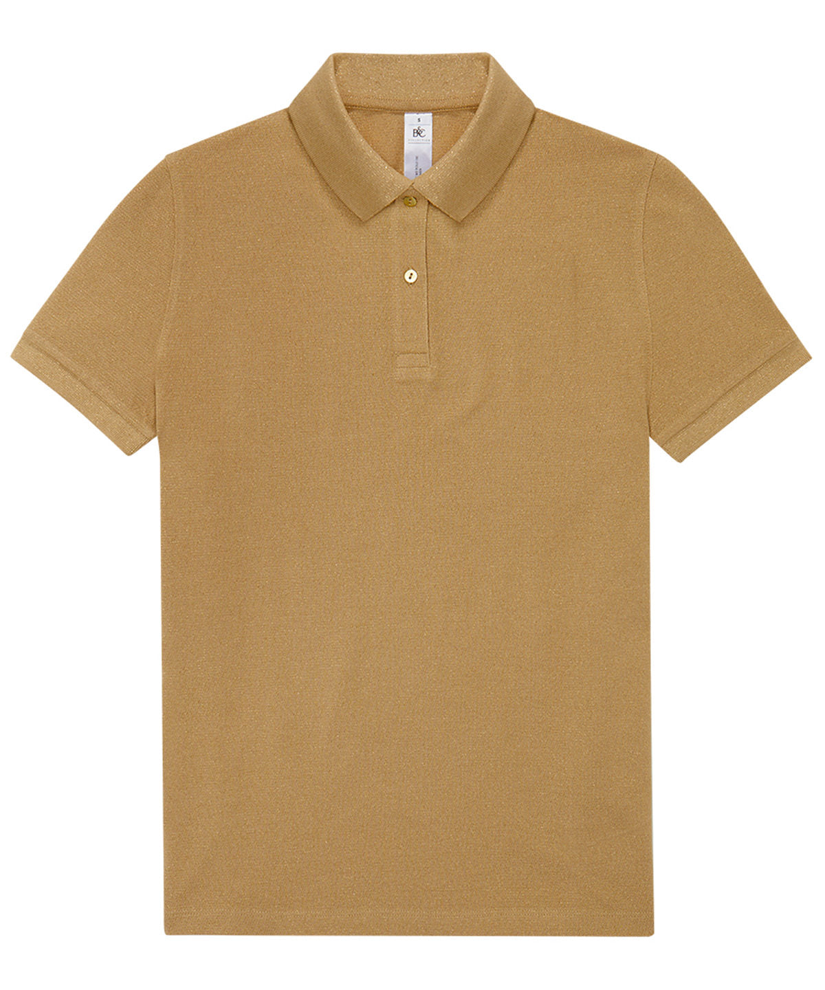 B&C My Polo 180 women's polo B261F in meta gold