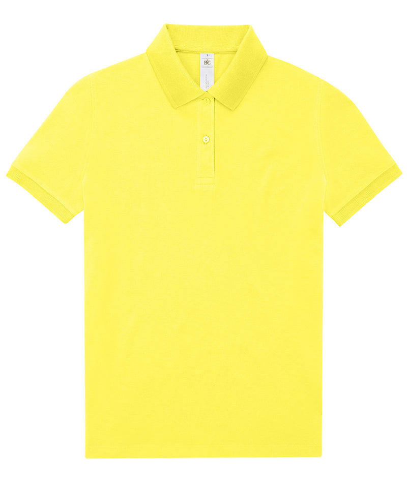 B&C My Polo 180 women's polo B261F in solar yellow