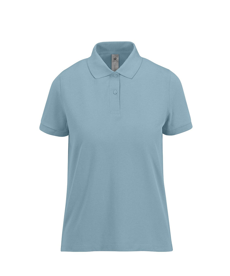 B&C Collection My Polo 210 Womens Polos B263F in Amalfiblue