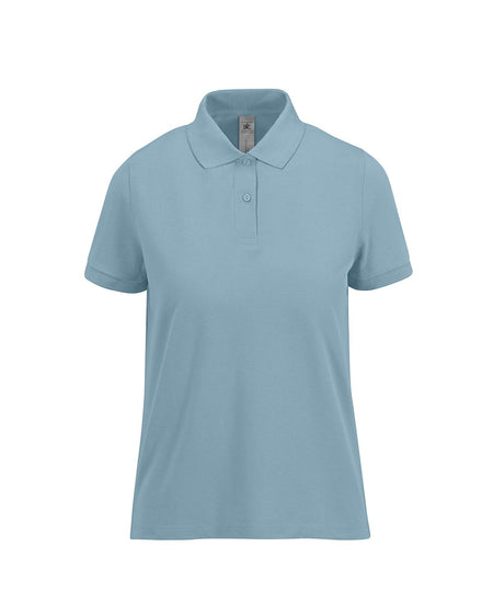 B&C Collection My Polo 210 Womens Polos B263F in Amalfiblue