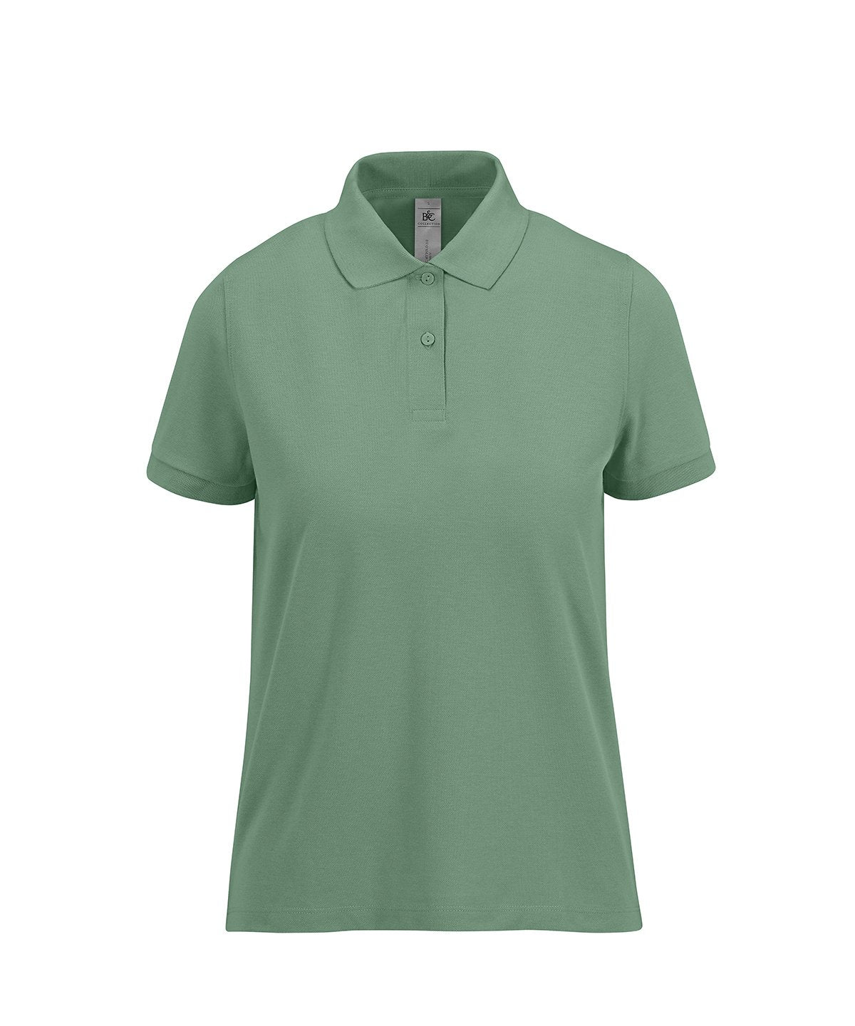 B&C Collection My Polo 210 Womens Polos B263F in Amalfigreen