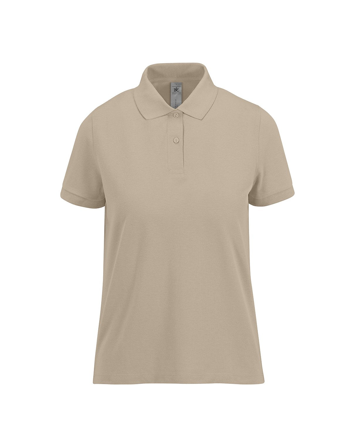 B&C Collection My Polo 210 Womens Polos B263F in Mastic