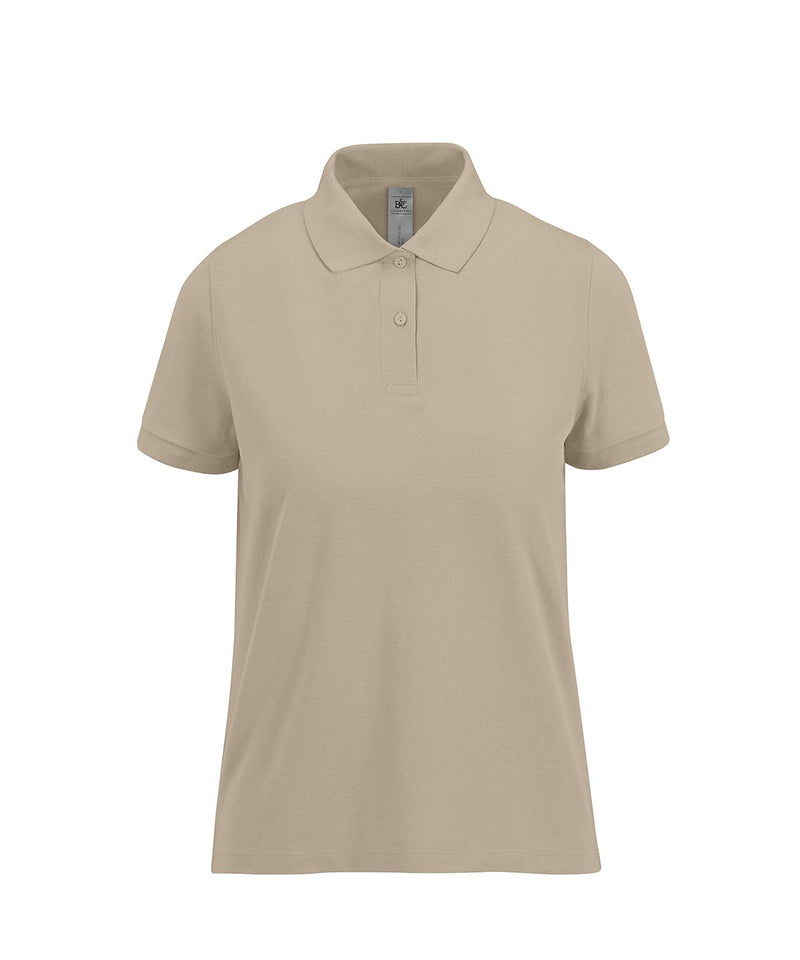 B&C Collection My Polo 210 Womens Polos B263F in Mastic