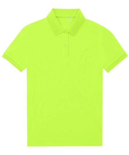 B&C Collection My Eco Polo 6535 Women B265F in Acidlime