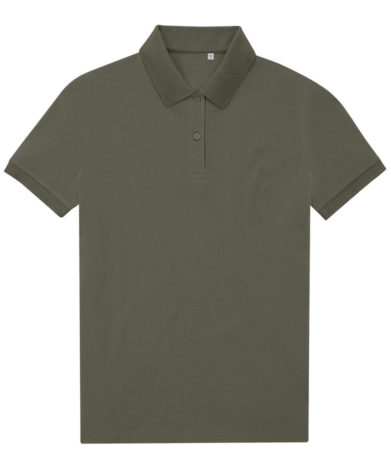 B&C Collection My Eco Polo 6535 Women B265F in Camogreen