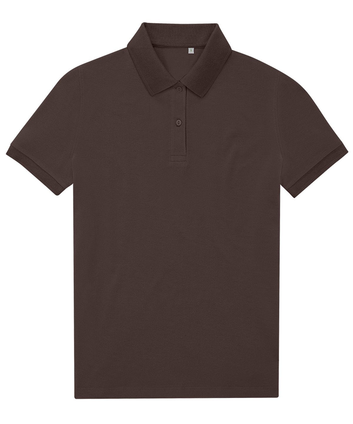 B&C Collection My Eco Polo 6535 Women B265F in Roastedcoffee
