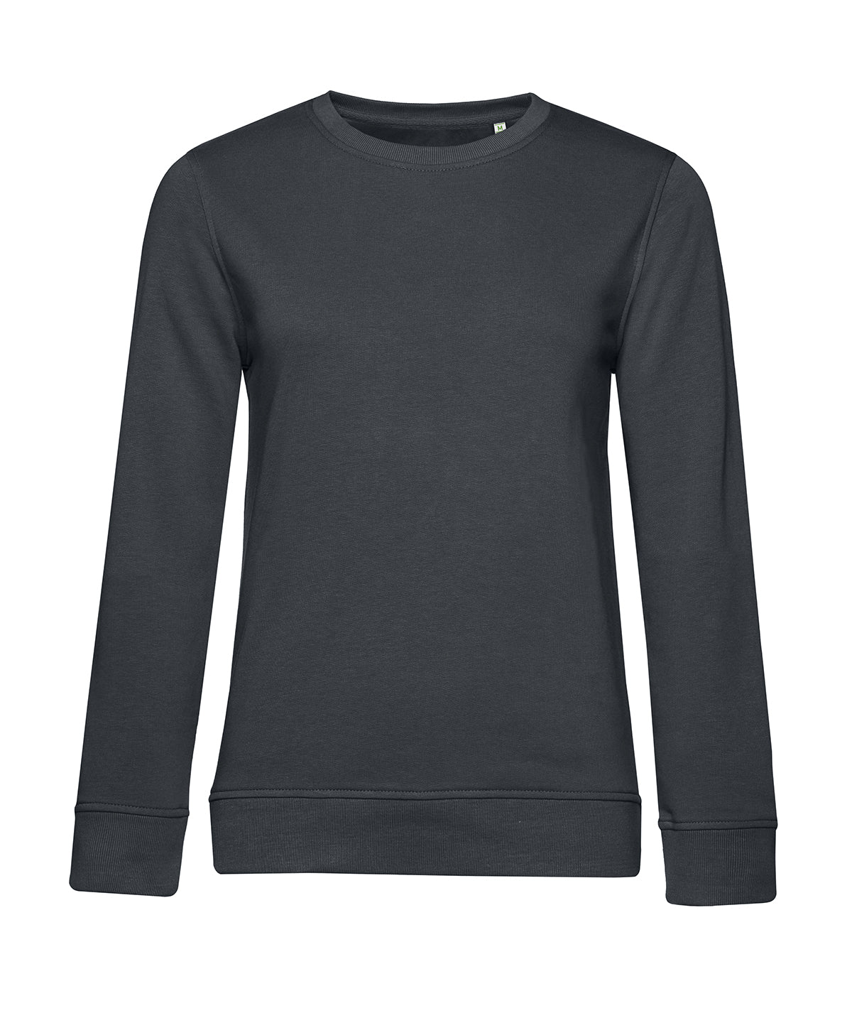 B&C Inspire crew neck women's sweatshirt B266F in asphalt
