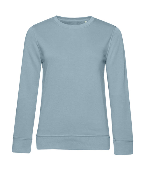 B&C Inspire crew neck women's sweatshirt B266F in blue fog