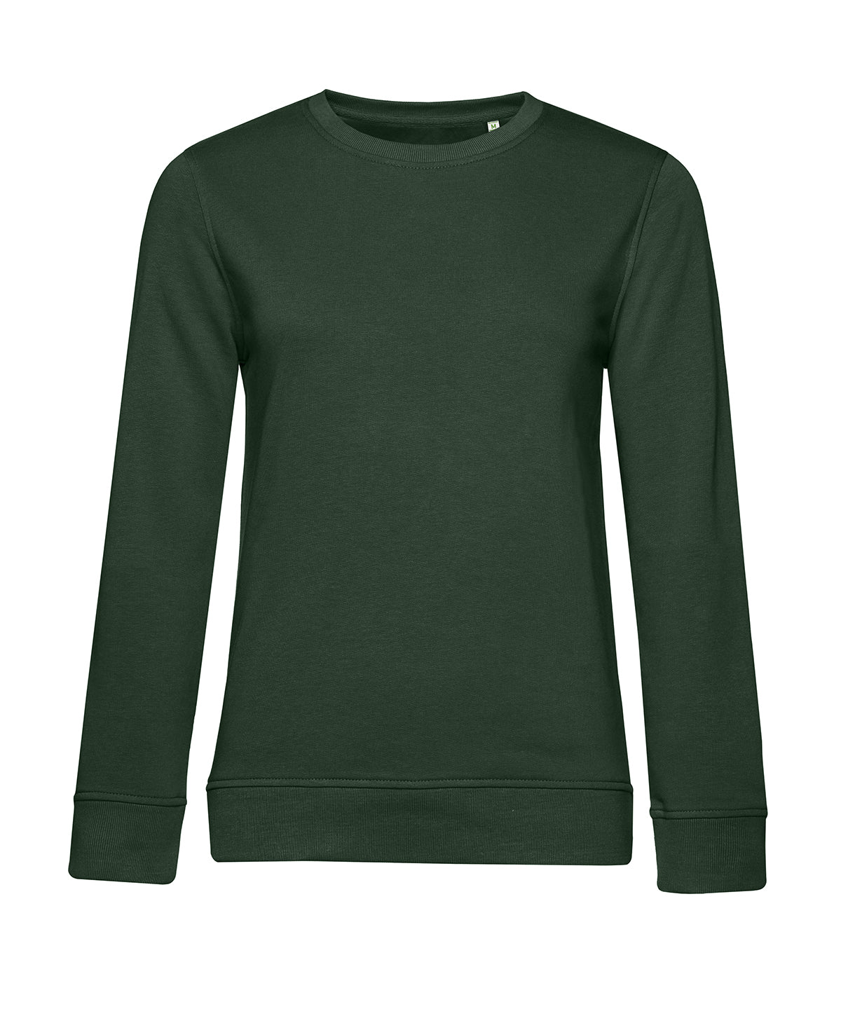 B&C Inspire crew neck women's sweatshirt B266F in forest green