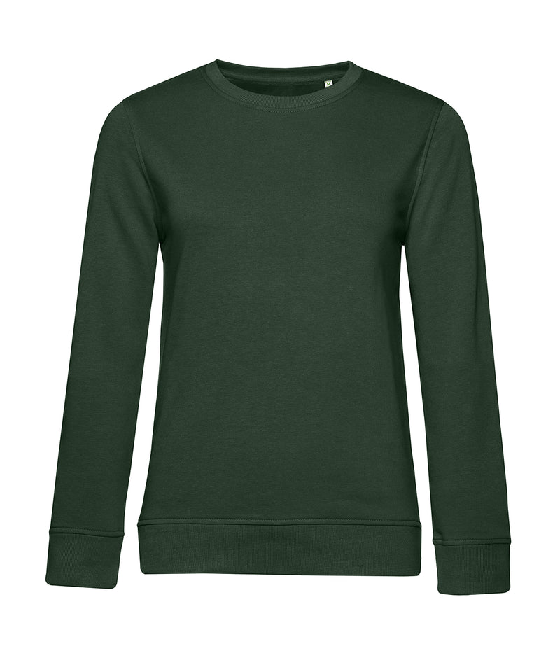 B&C Inspire crew neck women's sweatshirt B266F in forest green