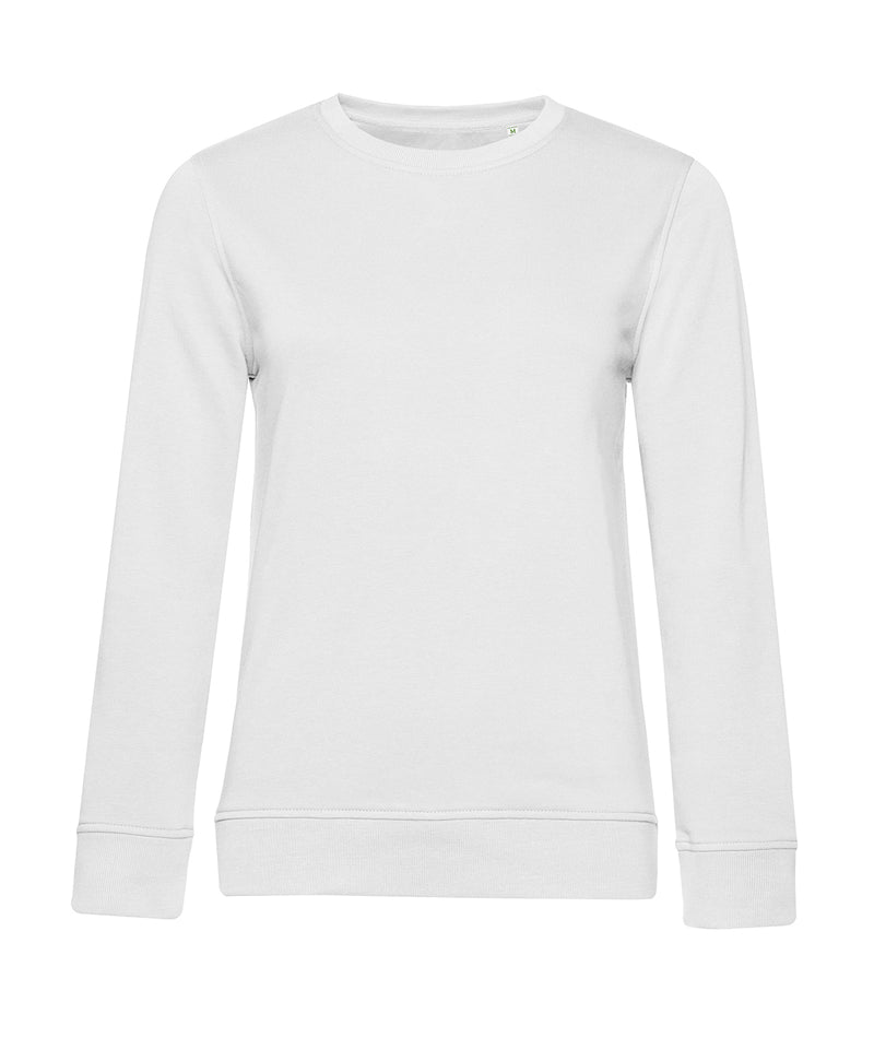 B&C Inspire crew neck women's sweatshirt B266F in white