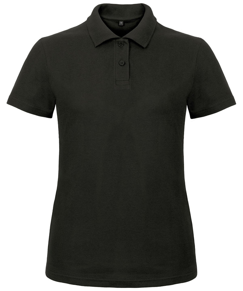 B&C Collection ID001 women's polo B306F in black