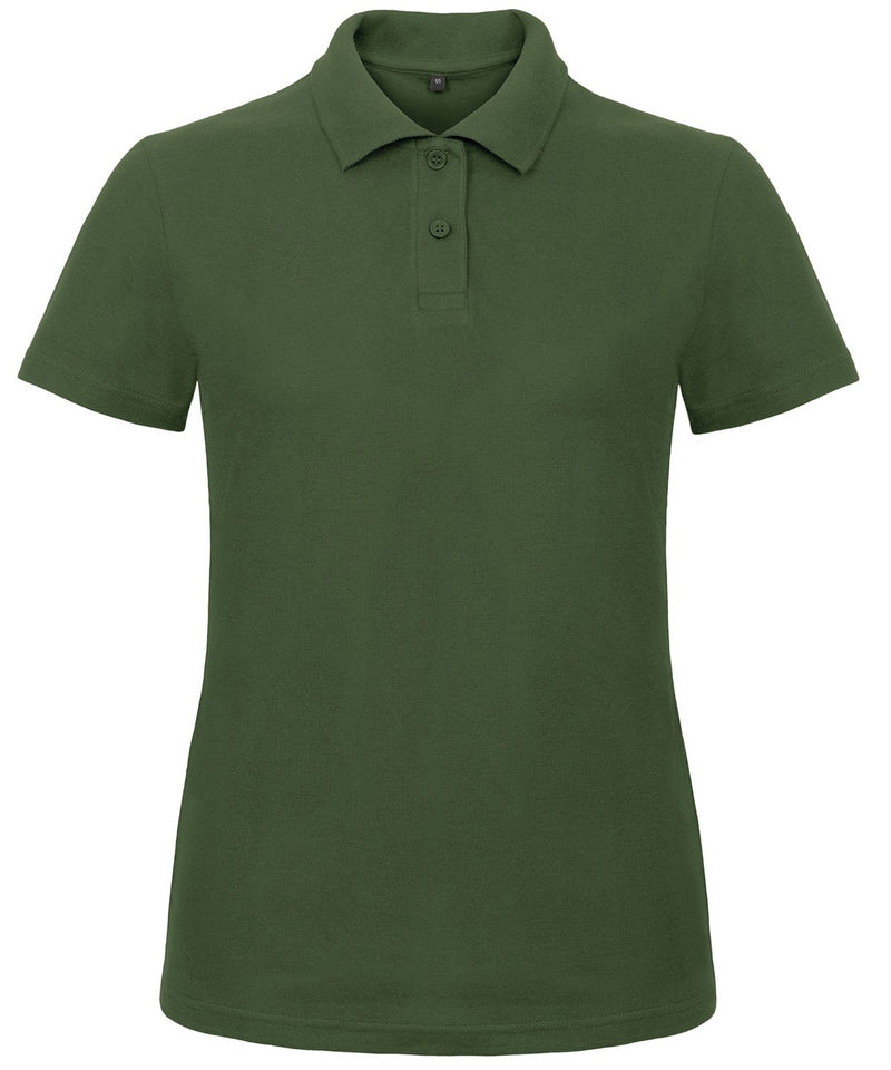 B&C Collection ID001 women's polo B306F in bottle green