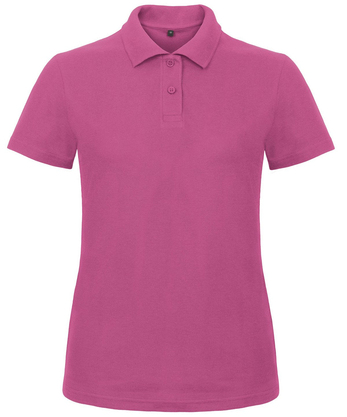B&C Collection ID001 women's polo B306F in fuchsia