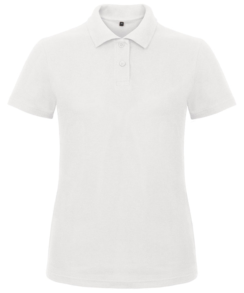 B&C Collection ID001 women's polo B306F in white