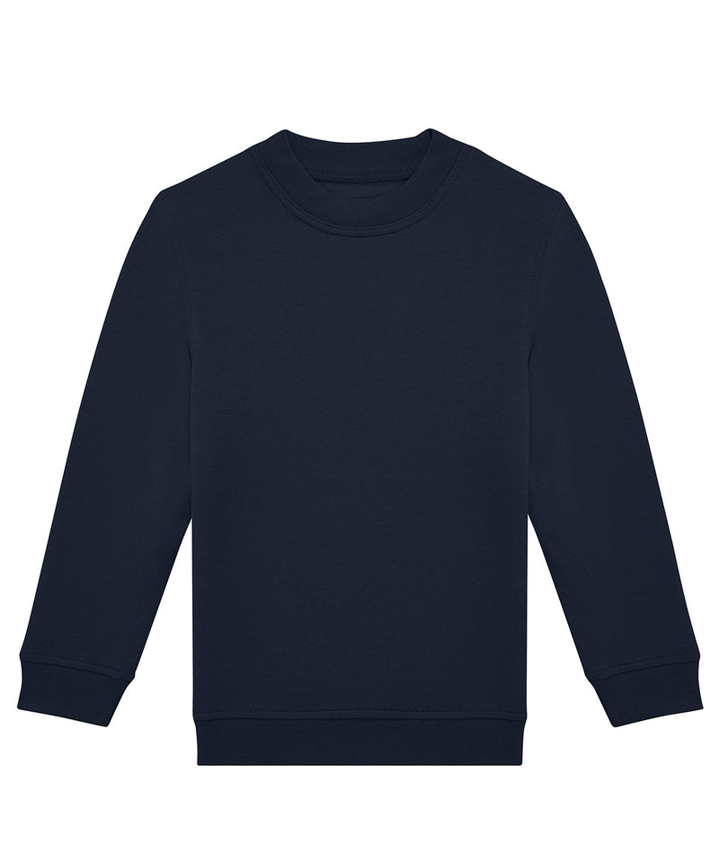 B&C Collection ID332 kids' crew sweatshirt B430B in navy