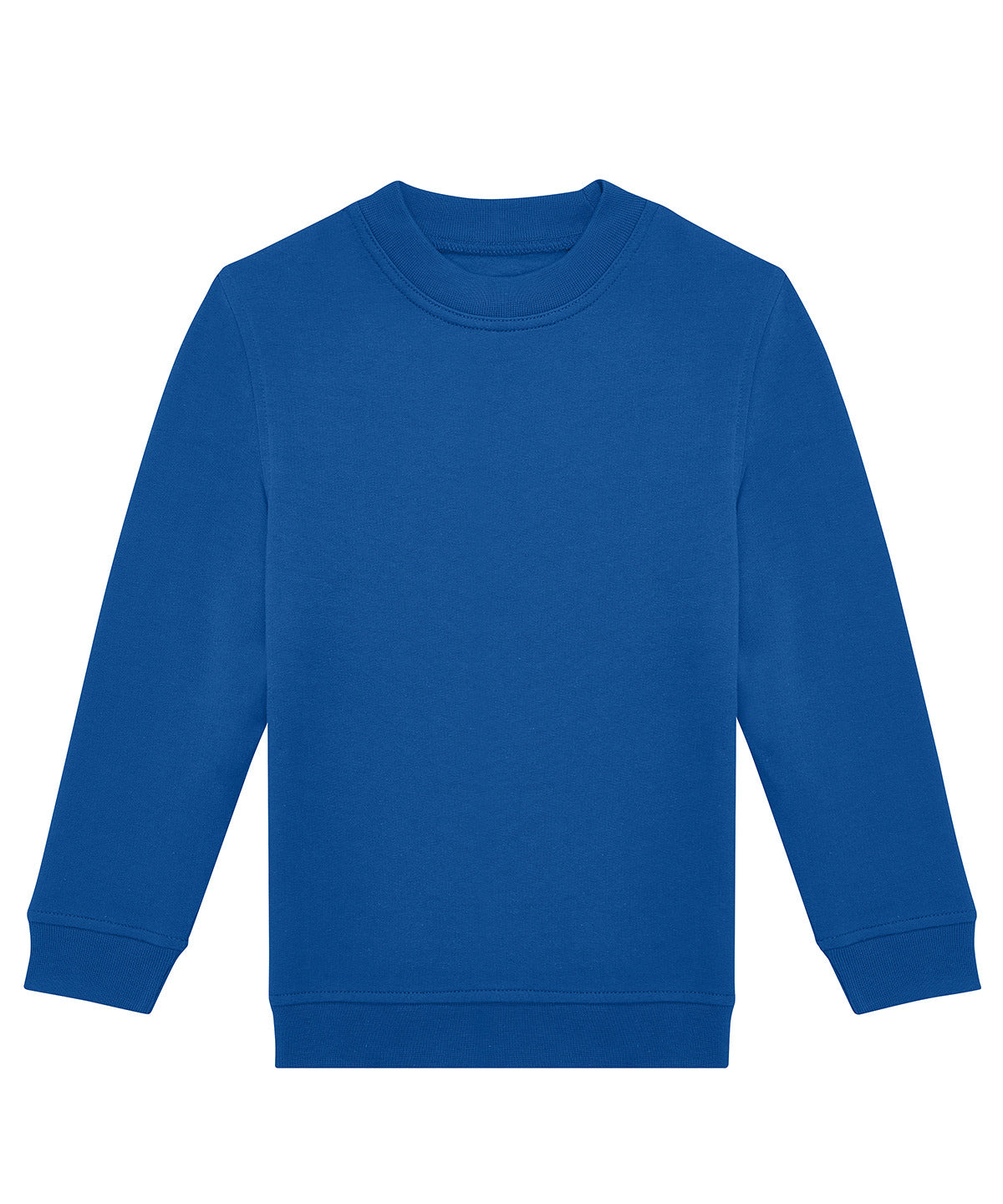 B&C Collection ID332 kids' crew sweatshirt B430B in royal blue