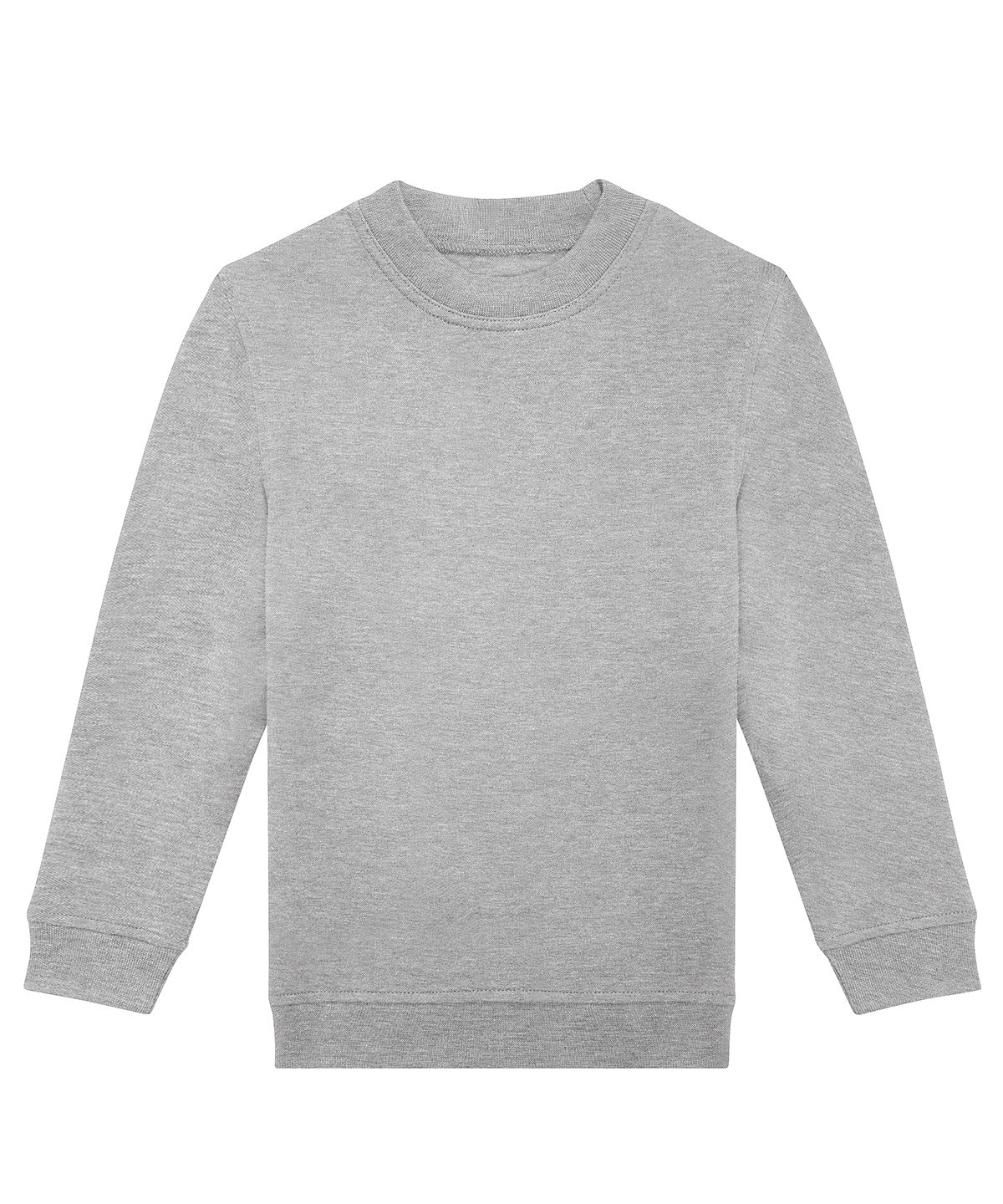 B&C Collection ID332 kids' crew sweatshirt B430B in sport grey