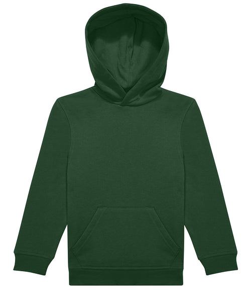 B&C Collection kids' ID333 hoodie B431B in bottle green
