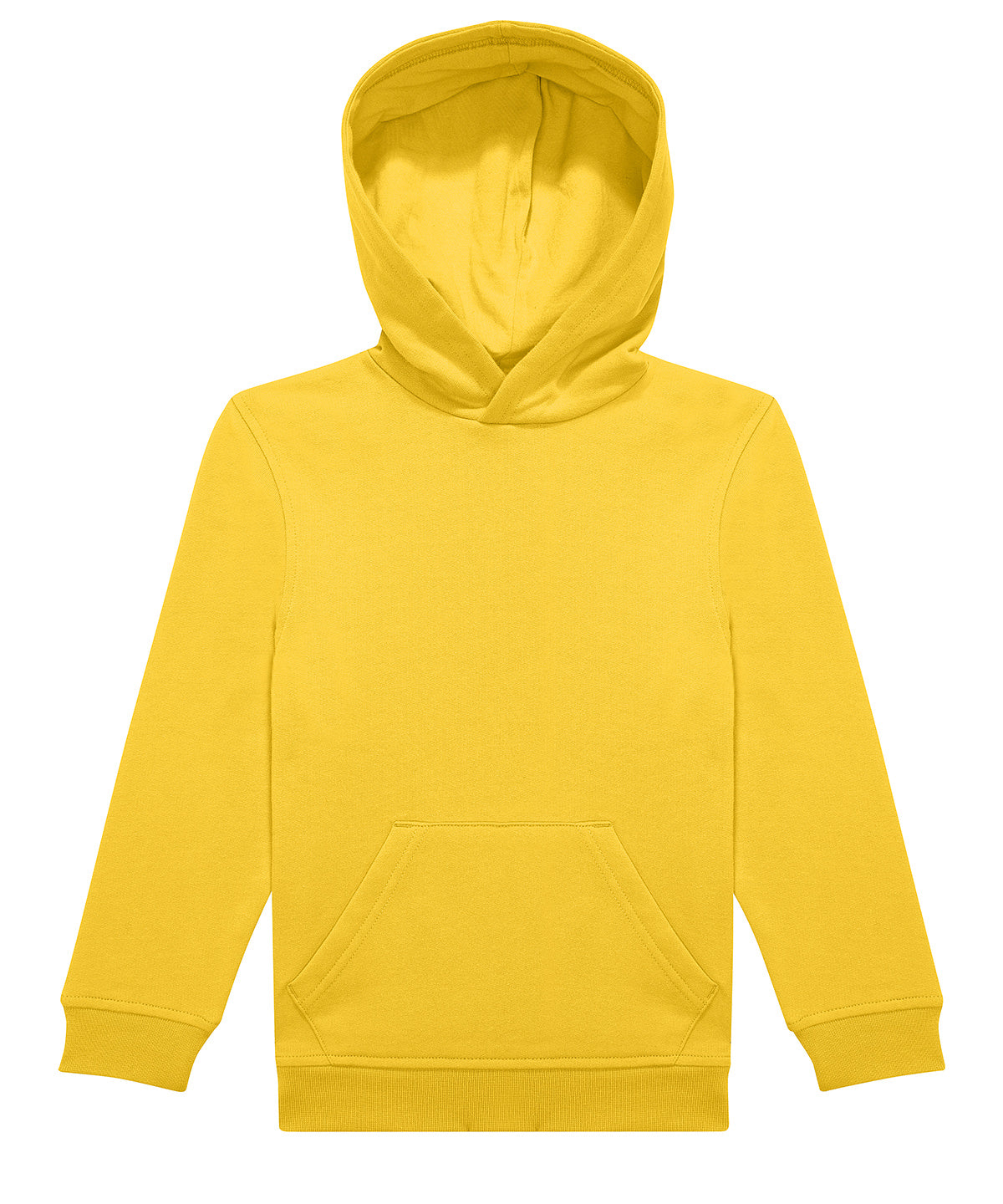 B&C Collection kids' ID333 hoodie B431B in pop yellow