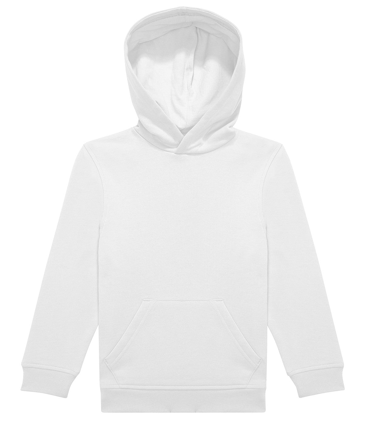 B&C Collection kids' ID333 hoodie B431B in white