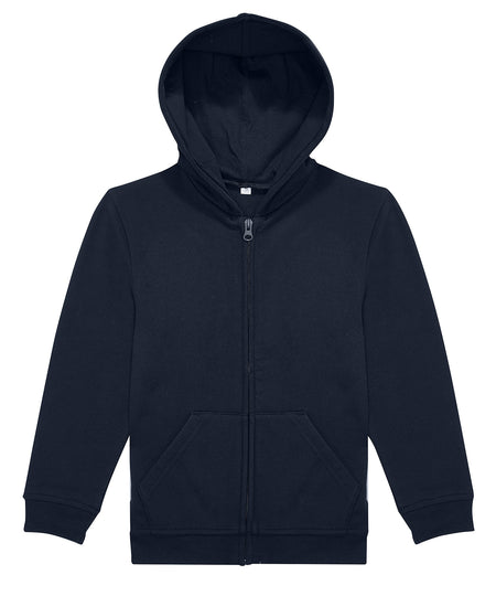 B&C Collection ID334 kids' zip hoodie B432B in navy