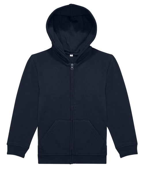 B&C Collection ID334 kids' zip hoodie B432B in navy