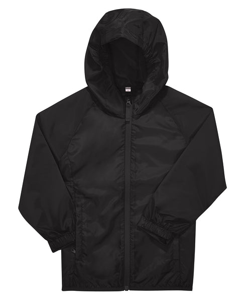 B&C Collection kids' Reset windbreaker jacket B511B in black