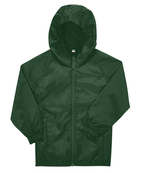 B&C Collection kids' Reset windbreaker jacket B511B in bottle green