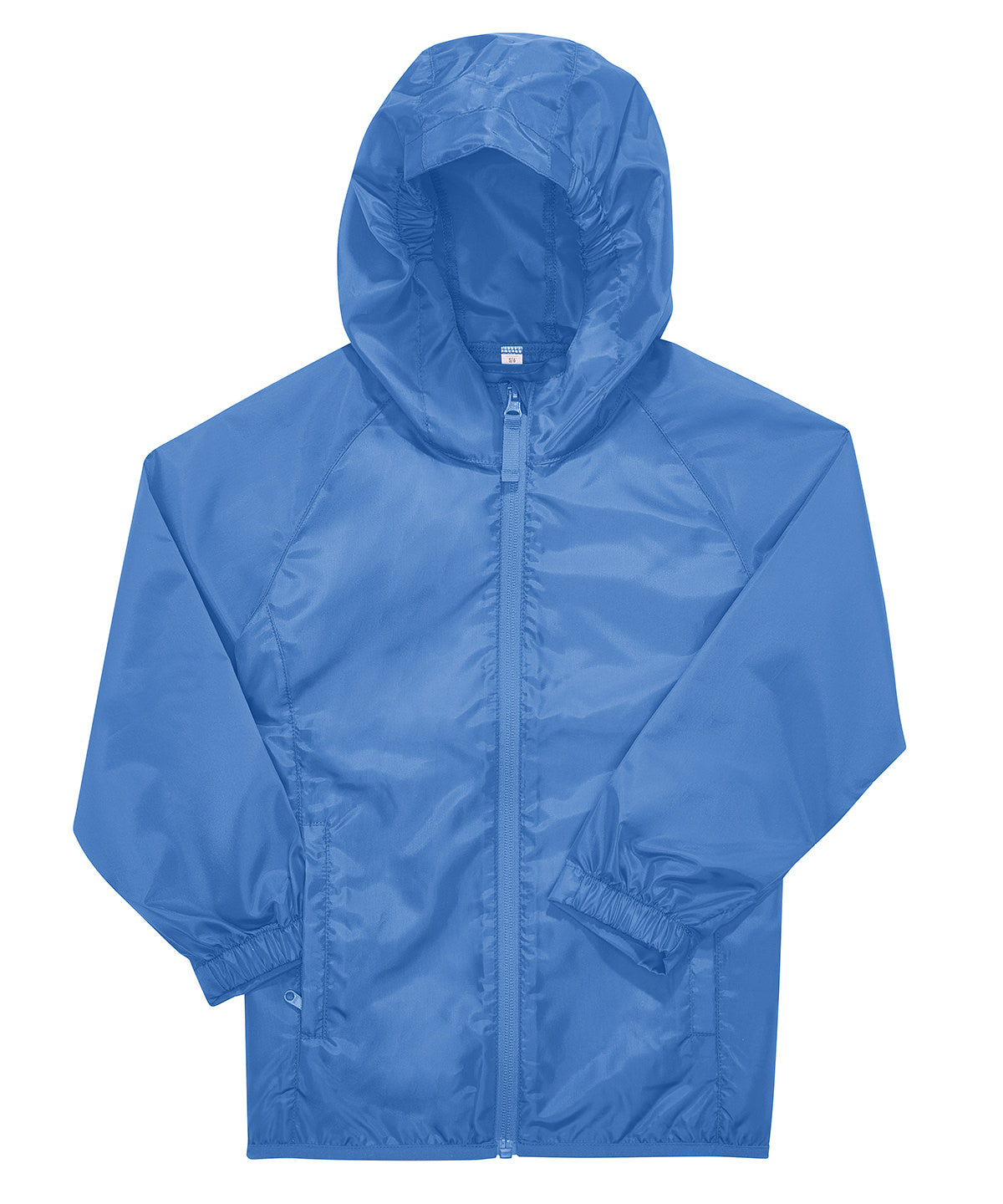 B&C Collection kids' Reset windbreaker jacket B511B in lake blue