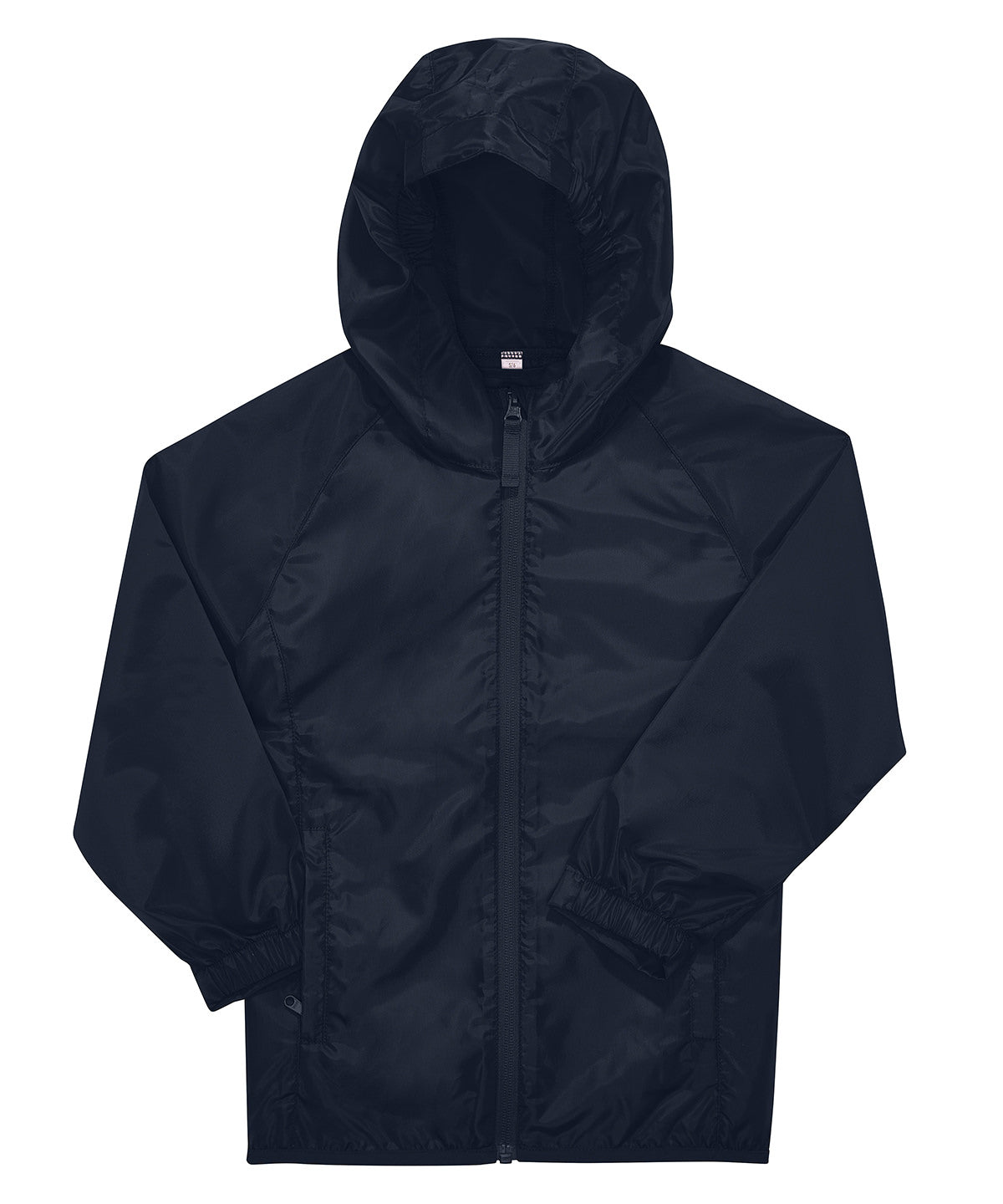 B&C Collection kids' Reset windbreaker jacket B511B in navy